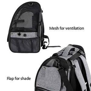 Pet Carrier Backpack Dog Carrier Backpack Expandable with Breathable Mesh for Small Dogs Cats Puppies Pet Backpack Bag