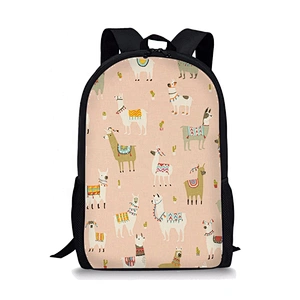 New style fashion strong school backpack kids animal cartoon pattern customized logo sublimation school bag