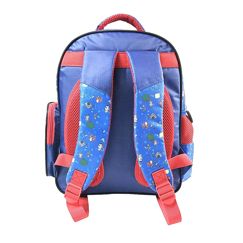 Manufacturer High quality waterproof wholesale cartoon boy children kid leather  backpackschool bags kids student school bag