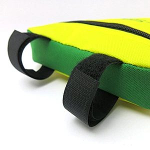 Durable waterproof mountain bike front beam bicycle saddle bag