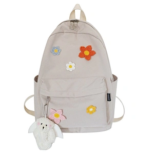Woman Design Red Large College Stylish Simple Collage Backpack Fashion trend new custom wholesale 2020