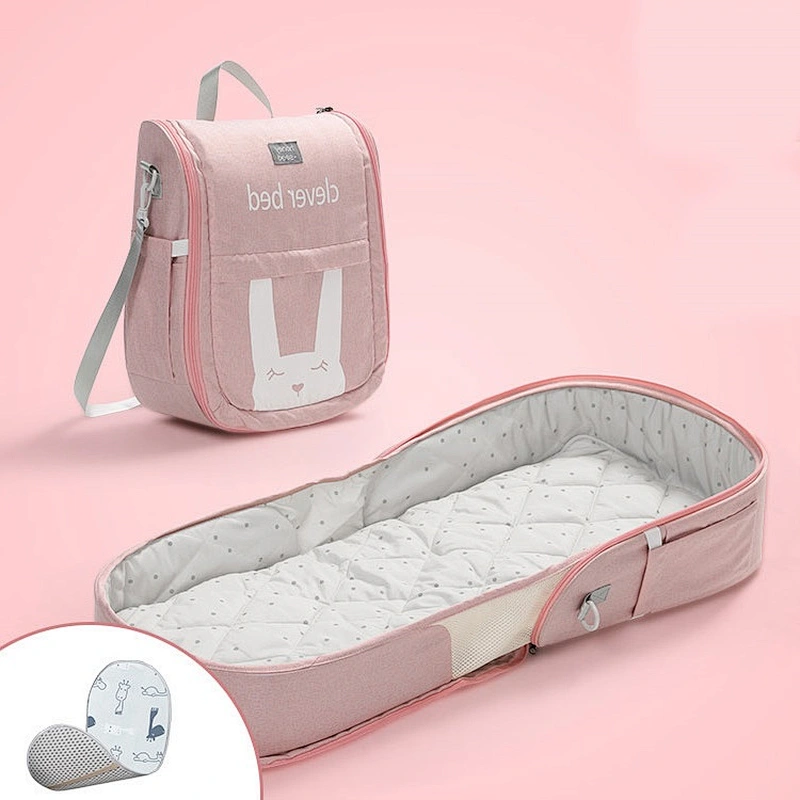 Travel Bassinet 3 in 1 Diaper Bag Backpack Portable mother care baby Travel Bed Mobile Changing Station