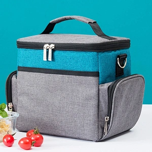Factory Custom Oxford Waterproof Lunch Bag New Design Thermal Picnic Bag  Portable Picnic Bag Women Waterproof Lunch Picnic bags