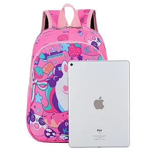 Custom Logo Kindergarten Backpack Polyester Cheap Promotion Kids School Bags