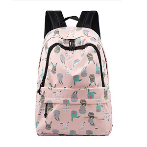 High quality promotional classic student girls backpacks teenager school bag for girls school