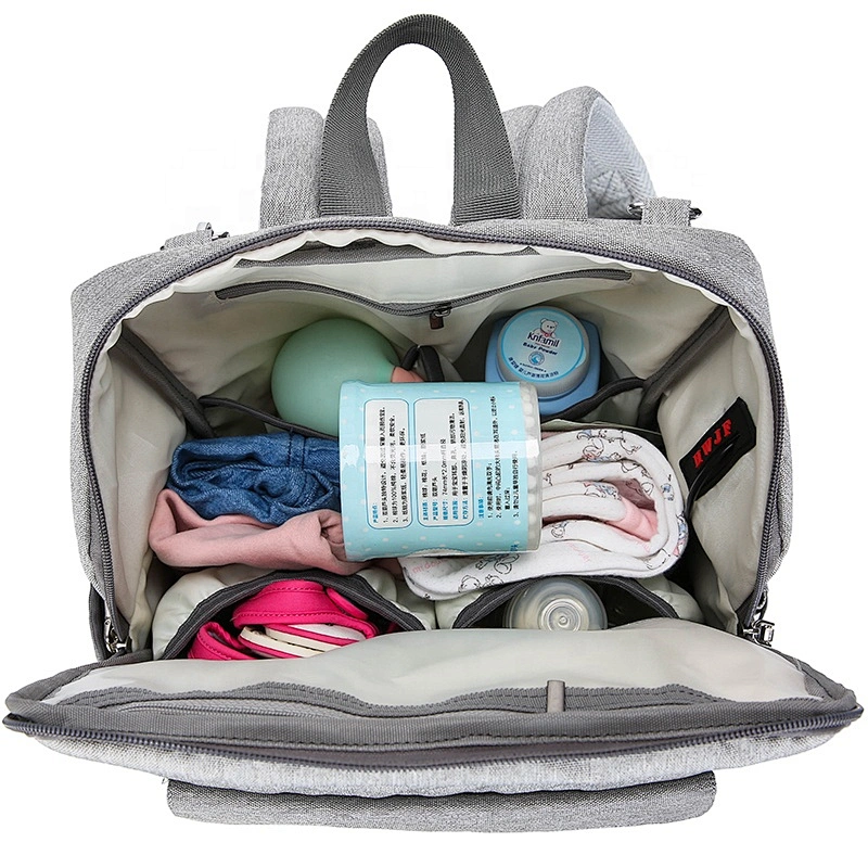 Fashion Mummy Maternity Bag Multi-function Diaper Bag Backpack Nappy Baby Bag with Stroller Straps for Baby Care