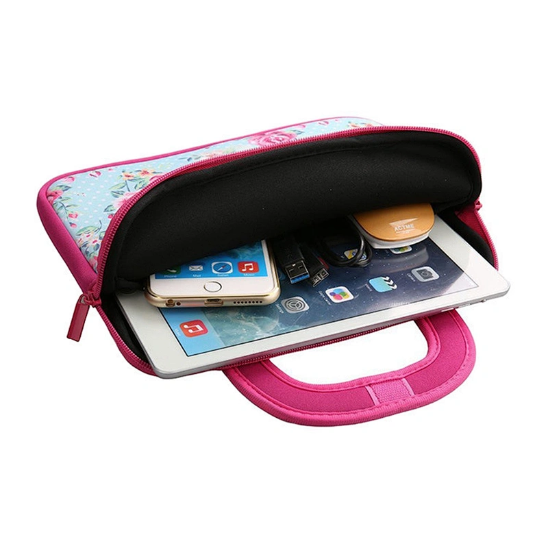 Printed Neoprene Computer Bag 15 Inch Notebook Bag Laptop Portable Inner Bag Cartoon Customization