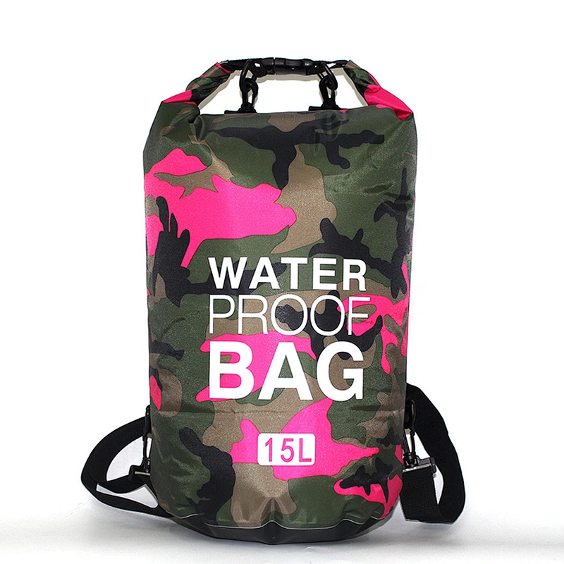 PVC tarpaulin swimming camping surfing dry bag backpack, custom logo waterproof ocean pack dry bags