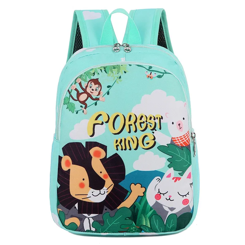 Custom Logo Kindergarten Backpack Polyester Cheap Promotion Kids School Bags