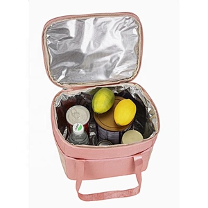 Manufactory directly supply on sale pink cooler bag blue black lunch bag