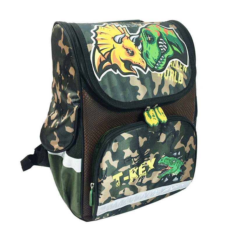 2020 New Design 2 in one set Dinosaur Durable Boy girl School Bags Hard backpack for Kid Student