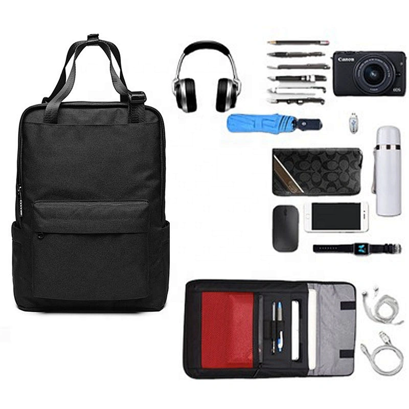 Custom Large Capacity Laptop Backpack Student factory direct supply boys Polyester student laptop travel school bags