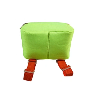 High quality insulated cooler box bags deliver lunch food delivery with custom logo thermal fluorescent green fabric for kids
