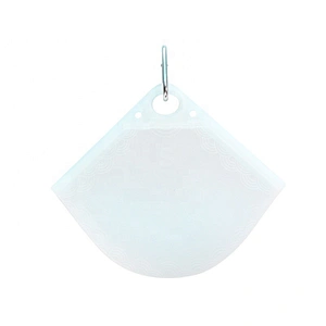Pollution-proof Face Cover Holder Bags Temporary Clip MASKing Container Food Grade Silicone Facemasked Foldable Case Holder Bag