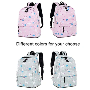 Wholesale Cheap Lovely Cartoon Kids Toddler Unicorn School Backpack Bag for girls