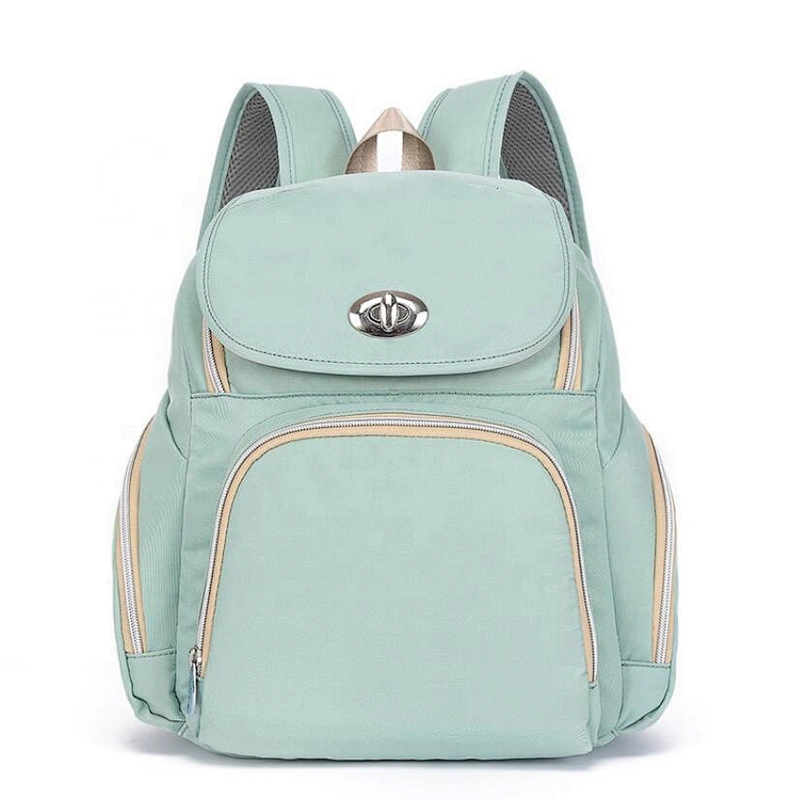 Multi-Function Waterproof Leather Travel Baby Maternity Baby Nursing Nappy Diaper Bag Backpack diaper bags for mothers
