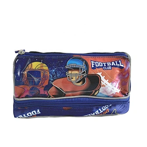 Laser printing Super bowel Cute Simple  Pencil Pouch Case Bag pencil case school bag For Kids students Packing School Office