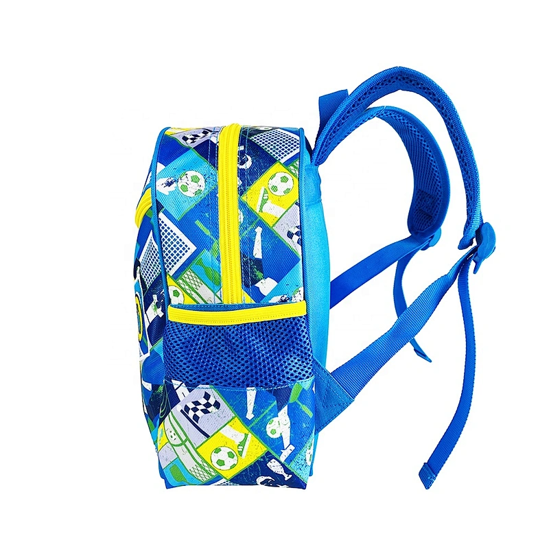 2020 Wholesale  High quality waterproof mochilas cartoon soccer children backpack school bags for boys kids student book bags