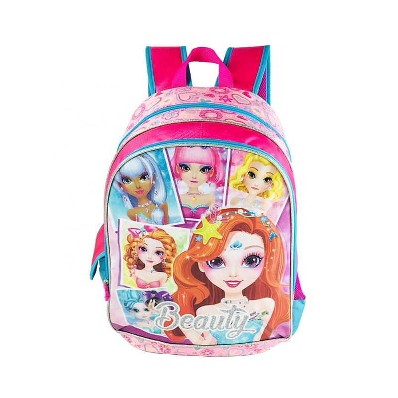 OEM Factory Cartoon Princess children school bags for girls bag school backpack teenagers mochilas