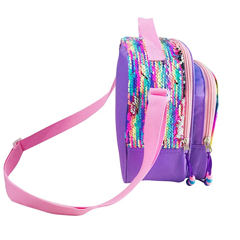 manufacturers High Quality Toddler Kids Little Girls Shoulder Bags Dress Sling Cross-body Daypacks with Sequin bag