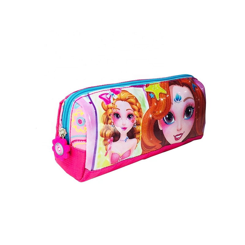 Cute princess smiggle pencil cases School supply stationery  pouch bag student kids PVC printing