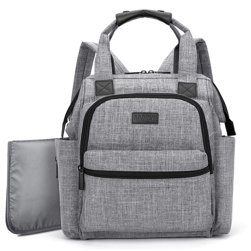 Fashion Mummy Maternity Bag Multi-function Diaper Bag Backpack Nappy Baby Bag with Stroller Straps for Baby Care