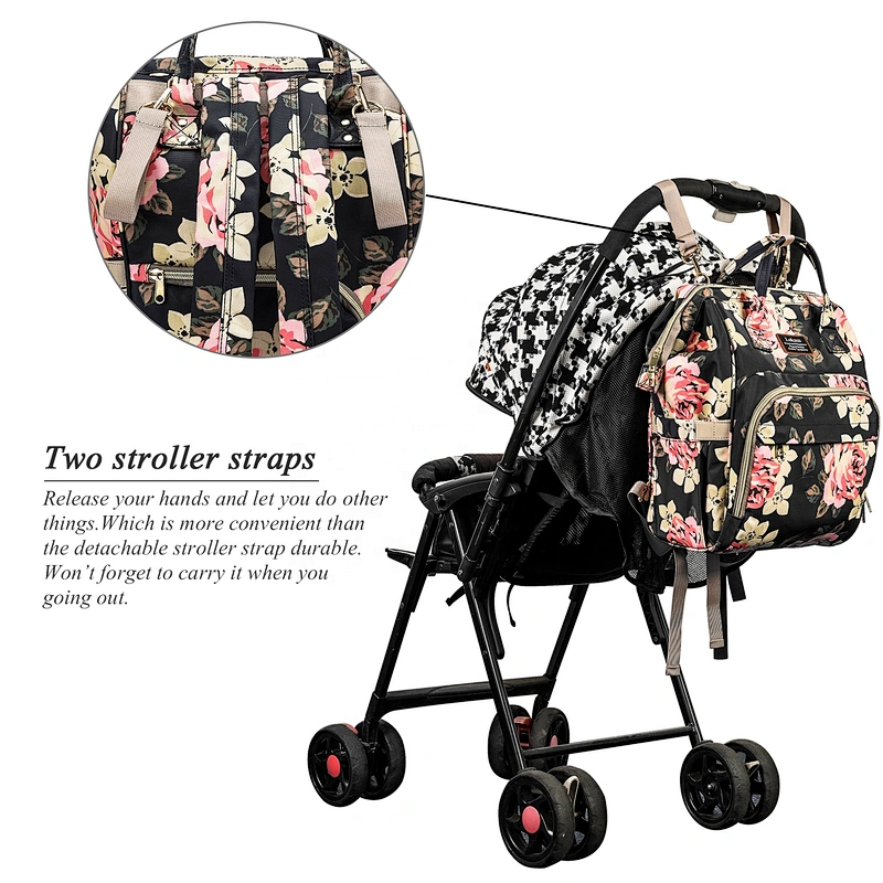 2020 Stylish Waterproof Large Capacity Maternity Mummy Bag Durable and Stylish Nappy Bags Baby Diaper Bag Backpack