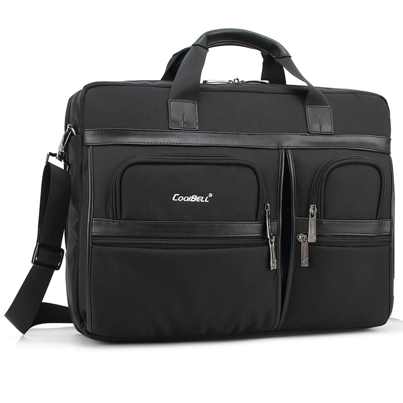 Amazon hot sale 15.6-Inch PU leather Shoulder Bag Carrying Case Accessory storage pockets Laptop Bags For Computer and Tablet