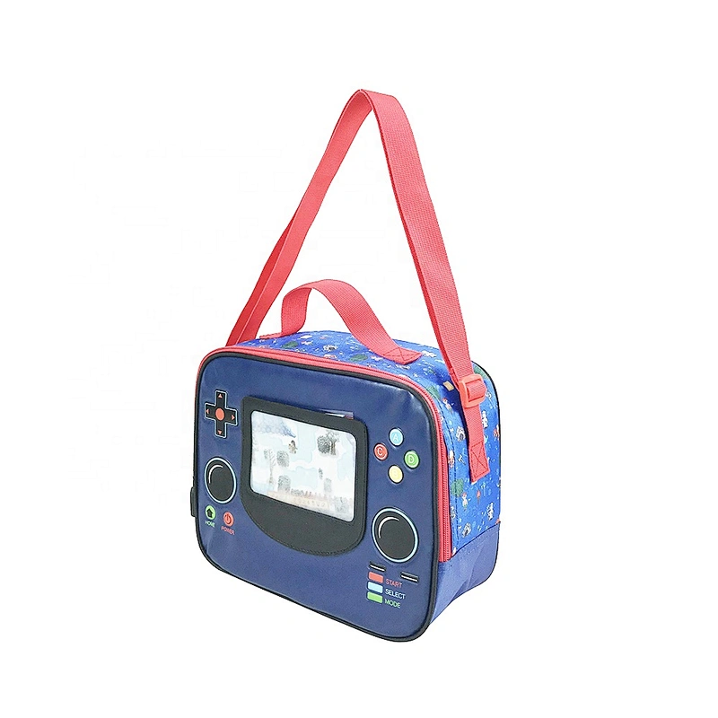 high quality leather waterproof insulated cooler box food deliver lunch bag with custom logo thermal insulation fabric for kids
