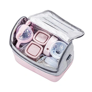 Portable Multi-Function Waterproof Travel Backpack Mommy Baby Care LED UV Disinfection Nappy Sterilizer Diaper Bags for mother