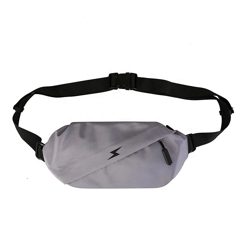 Custom Logo Fashion Unisex Men Women Cross Body Sport Waist Fanny Pack Belt Shoulder Crossbody Chest Zip Lock Bag