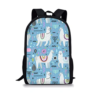 New style fashion strong school backpack kids animal cartoon pattern customized logo sublimation school bag