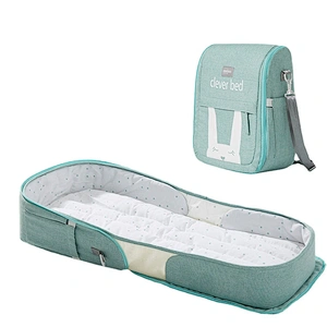 New Design Baby Portable Bed Bag Foldable Newborn Travel Crib Carry-on Nest Bed Diaper Bag changing Bed