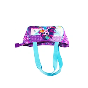 Lady Girls Fashion school Customized  Personalized Logo Style Time fashion handbag kids handbags Tote Bag for girl