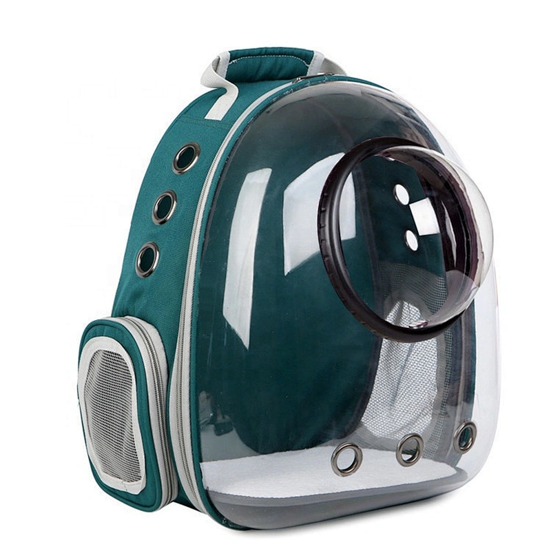 Fashion Breathable  Transparent Durable Airline Pet Carrier Cat Carrier Backpack Two Side Ventilation Holes Bag Pet Carrier