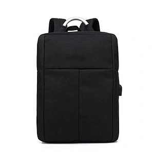 Custom Cheap Black Gray Gift Business Backpack Multi-pocket Men Laptop Backpack With Logo