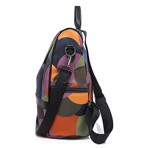 2020 hot style ladies backpack  new fashion color Oxford anti-theft travel bag outdoor shopping backpack