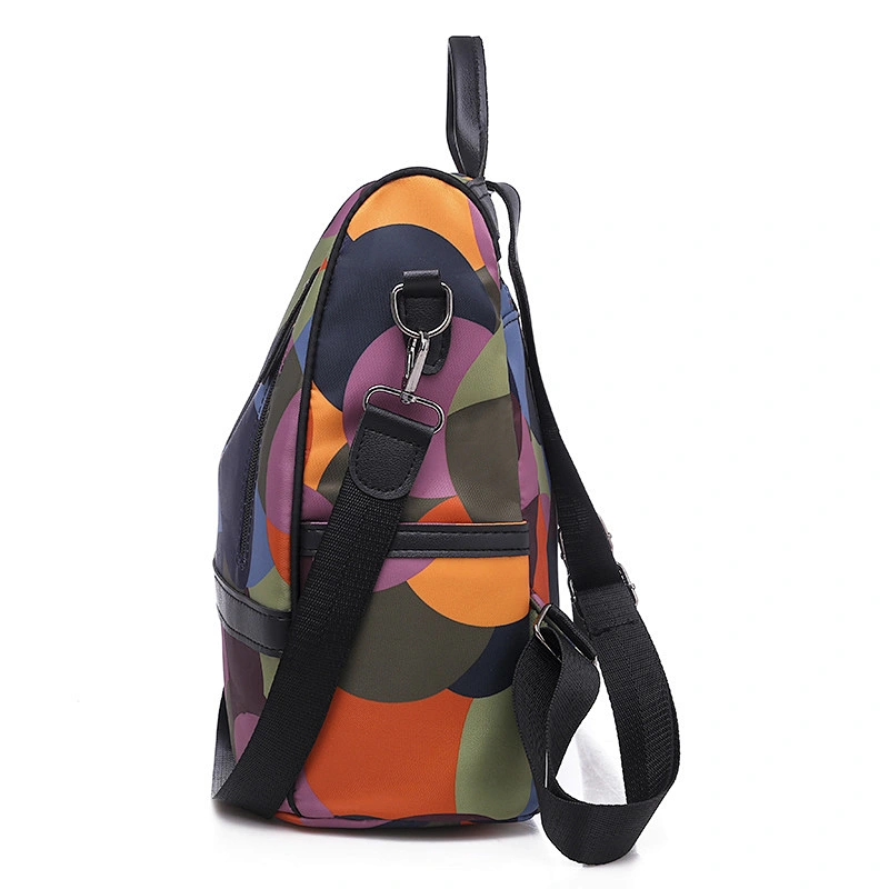 2020 hot style ladies backpack  new fashion color Oxford anti-theft travel bag outdoor shopping backpack