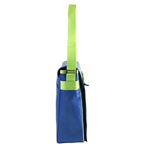 Polyester Custom boys OEM Customized Logo robot Pattern fashion handbags  messenger travel Shoulder Bag for boys men