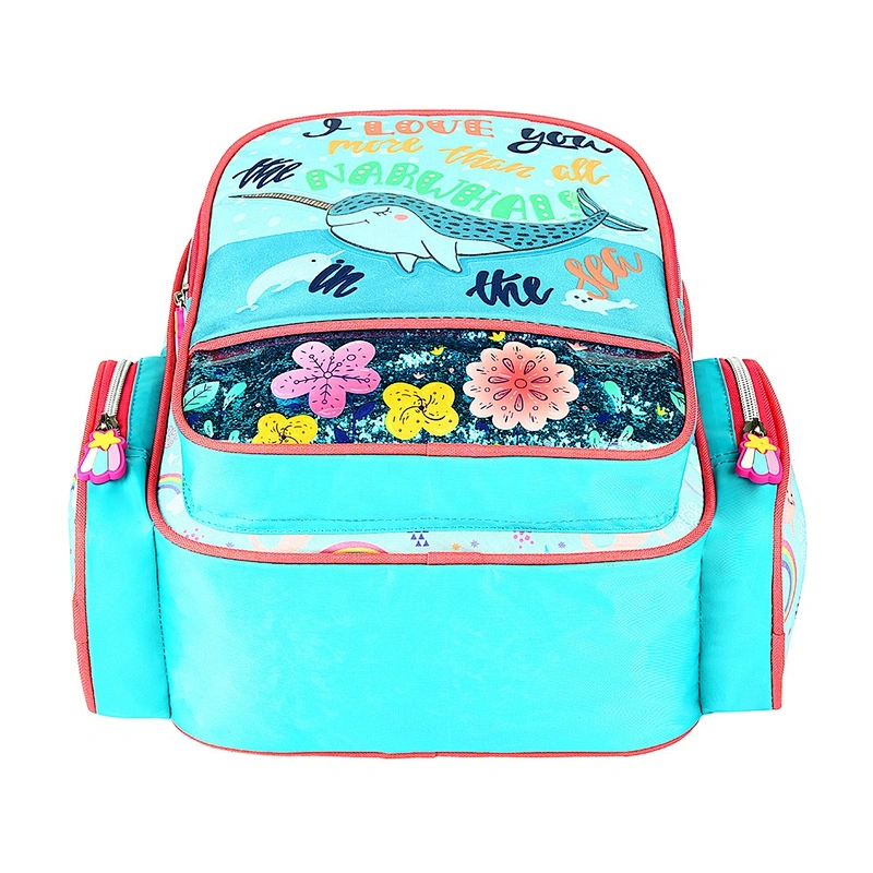 OEM Custom Logo Kindergarten school Backpack Polyester Cheap Promotion Boy Girl Child Kids school bags