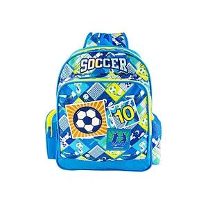 Wholesale cheap High quality waterproof mochilas cartoon soccer children backpack school bags for boys kids student book bags