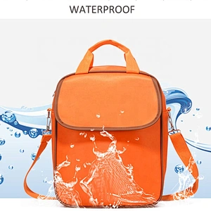 MINI Free Printing custom LOGO student children's Handbag Training Class Tuition bag School Bag