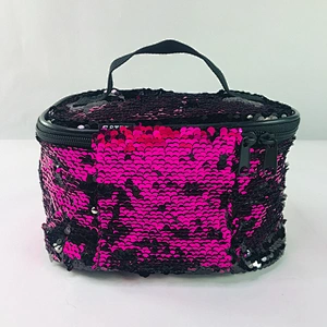 sequin shiny Handbag cosmetic makeup evening party bags Other+Special+Purpose+Bags