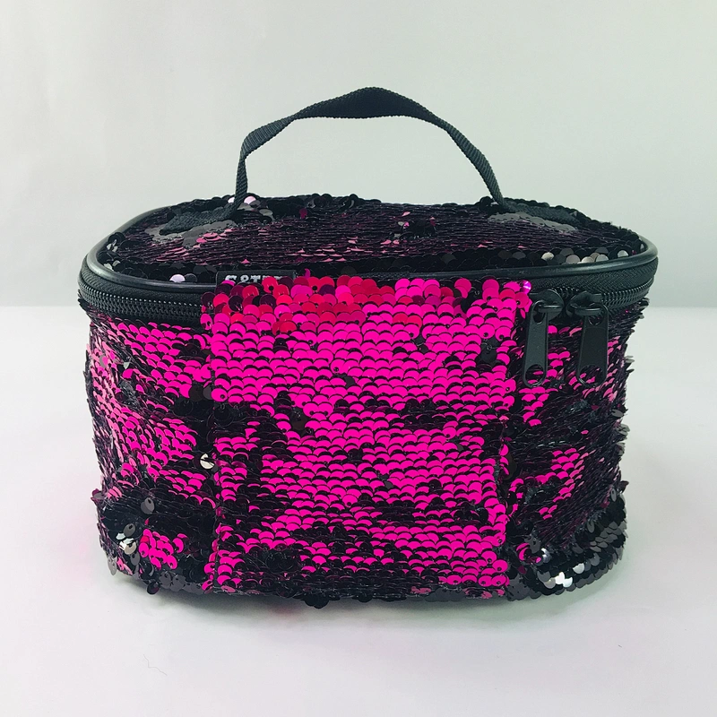 sequin shiny Handbag cosmetic makeup evening party bags Other+Special+Purpose+Bags