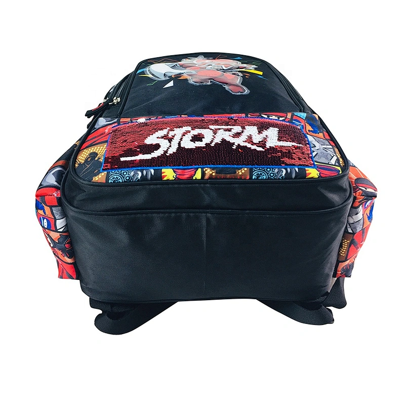 Cool Flashing lights Children Baby Bag Teenage Boys School student Bags Backpack for kids