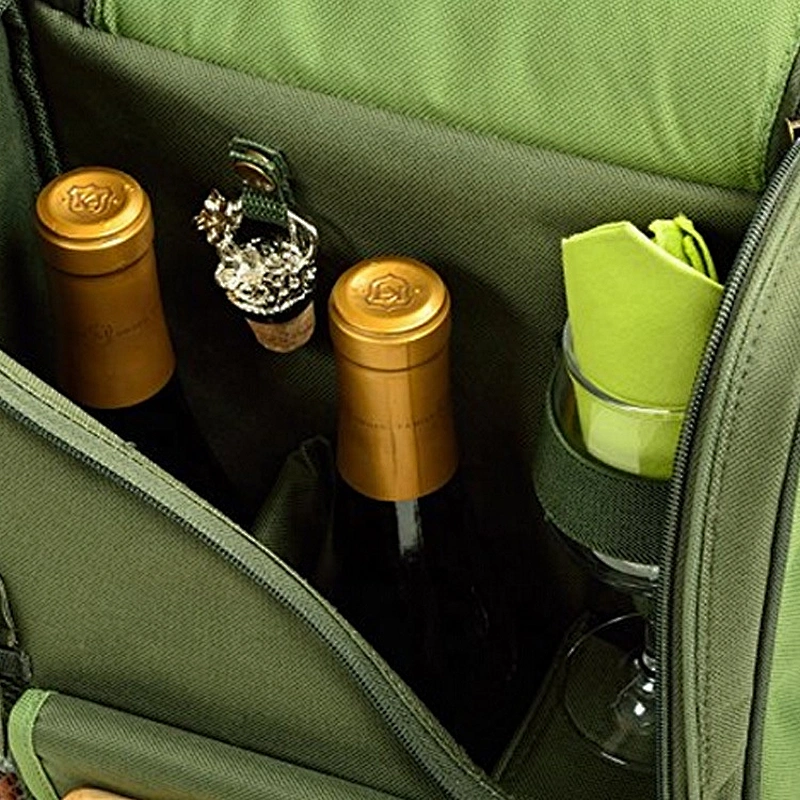 Wine Bottle Carrier Bag Tote Insulated Food Cooler bag picnic BOX wine cooler bag