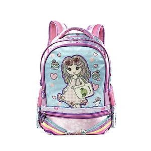 Manufacturer High quality waterproof wholesale cartoon mochilas children kid backpack school bags girl kids student bookbags