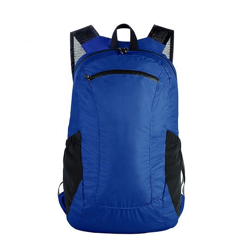 Low MOQ Portable backpack foldable lightweight waterproof travel bag camping hiking backpack