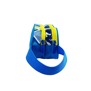 wholesale hot sell Cute Simple melange soccer students Packing cute kids School Office Pencil Pouch Case Bag for school boy