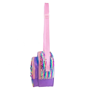 manufacturers High Quality Toddler Kids Little Girls Shoulder Bags Dress Sling Cross-body Daypacks with Sequin bag